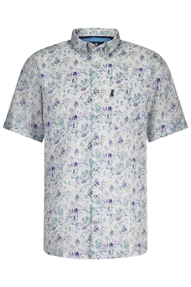 POPLIN OVERHEMD MET ALLOVER PRINT 264 15910 3111